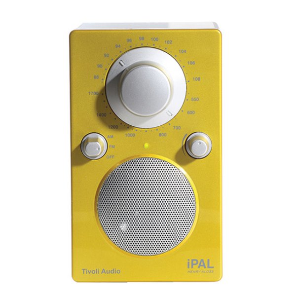 Tivoli Audio Радиоприемник Tivoli Audio iPAL High Glossy Yellow-Silver