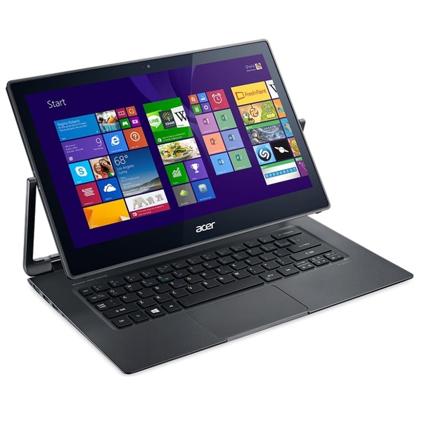 Acer Ноутбук Acer Aspire R7-371T-52XE Dark Grey NX.MQQER.008 Intel Core i5-5200U 2.2 GHz/4096Mb/256Gb SSD/No ODD/Intel HD Graphics/Wi-Fi/Bluetooth/Cam/13.3/2560x1440/Touchscreen/Windows 8.1 64-bit 986870