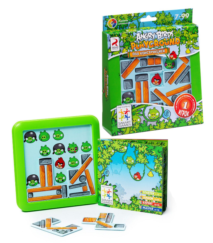 Bondibon - Настольная игра Bondibon Angry Birds Playground Ф48269 SG AB 470 RU