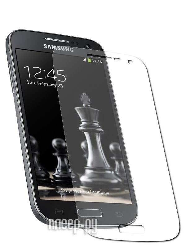  Аксессуар Защитное стекло Samsung Galaxy S5 mini SkinBox 0.3mm 2.5D глянцевое SP-086