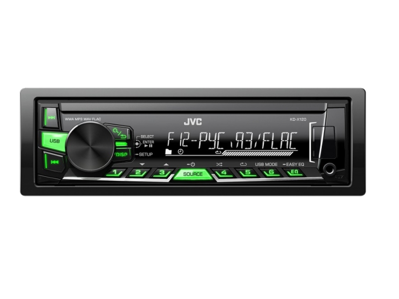 JVC Автомагнитола JVC KD-X120EED