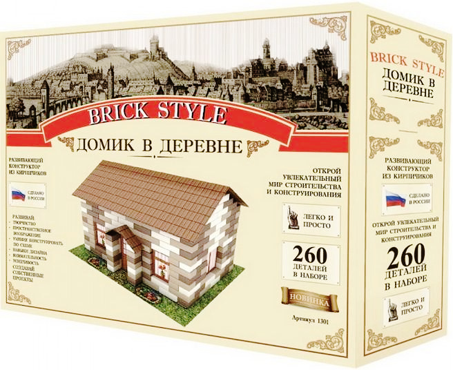 Каррас - Конструктор Каррас Brick Style Домик в деревне 1301