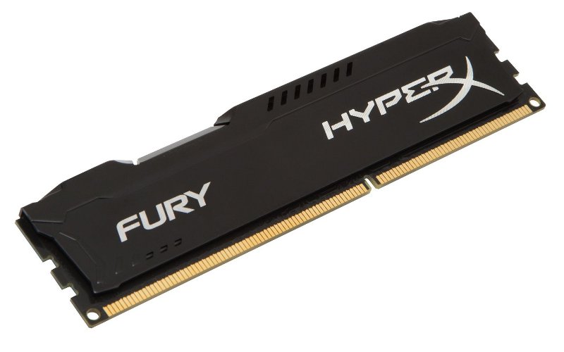 Kingston HyperX Fury Black PC3-10600 DIMM DDR3 1333MHz CL9 - 4Gb HX313C9FB/4