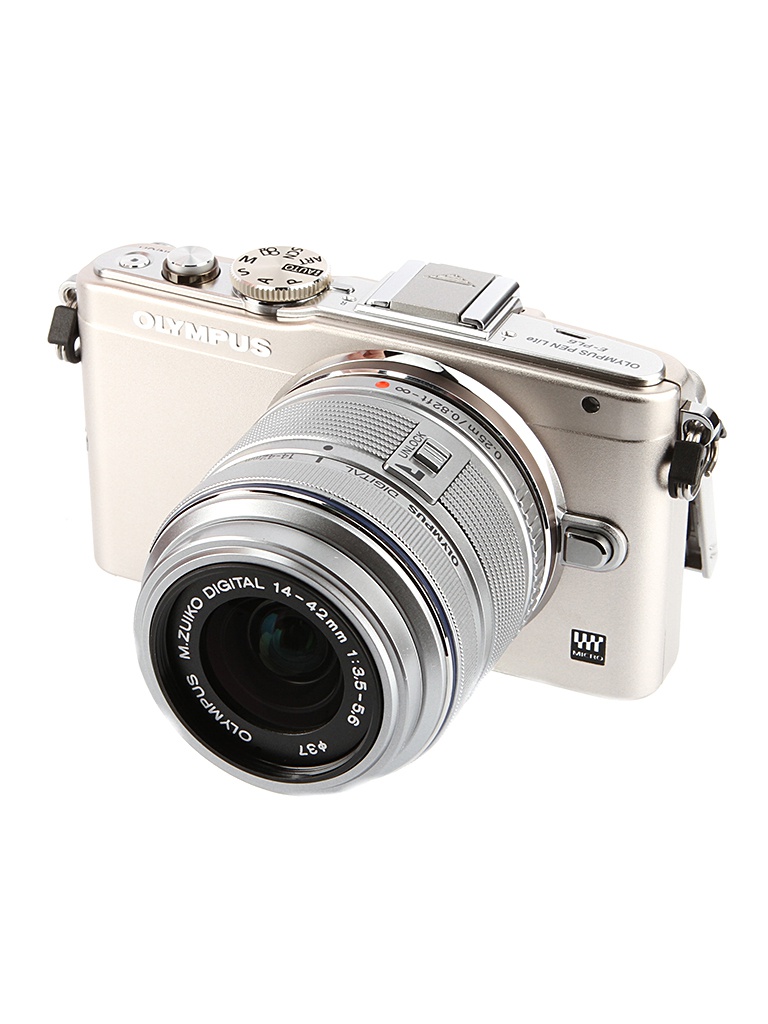 Olympus Фотоаппарат Olympus PEN E-PL6 Double Kit 14-42 mm II R & 40-150 mm R Silver-Silver-Silver