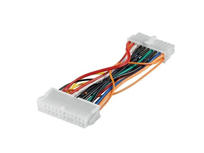  Аксессуар Greenconnect 20-pin-24-pin ATX 22AWG 0.3m GC-ST321-0.3m