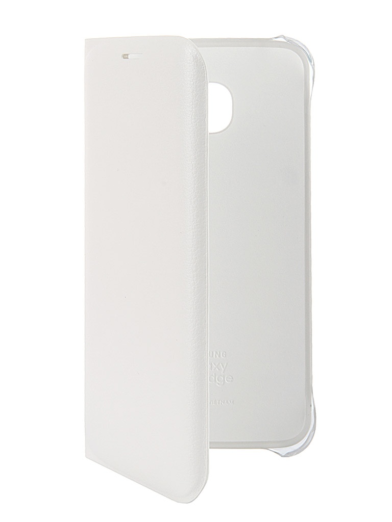 Samsung Аксессуар Чехол Samsung SM-G925 Galaxy S6 Edge Flip Wallet PU White EF-WG925PWEGRU