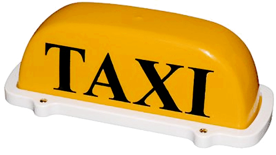  Аксессуар Al Khateeb TX200 - табло для такси Taxi Orange
