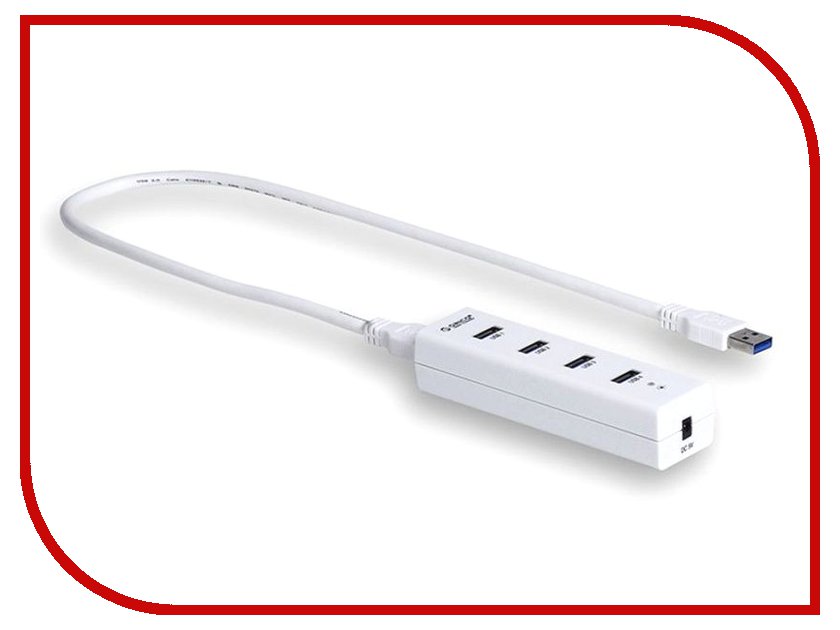  USB Orico H4013-U3 USB 4-ports White