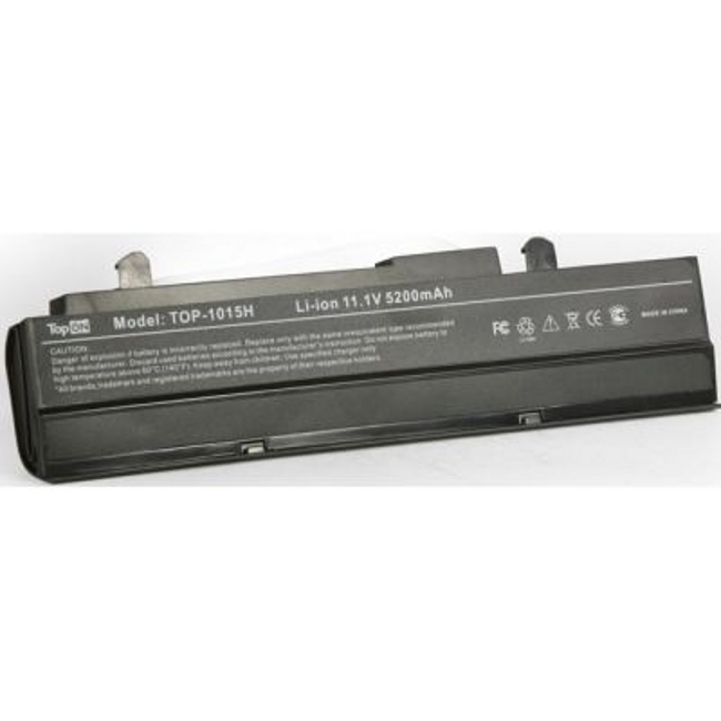  Аккумулятор TopON TOP-1015H- 4400mAh / 5200mAh for ASUS 1015PE / 1015PED / 1015PN / 1015PW / 1015T / 1015B / 1016 / 1215N / 1215P / 1215T / VX6