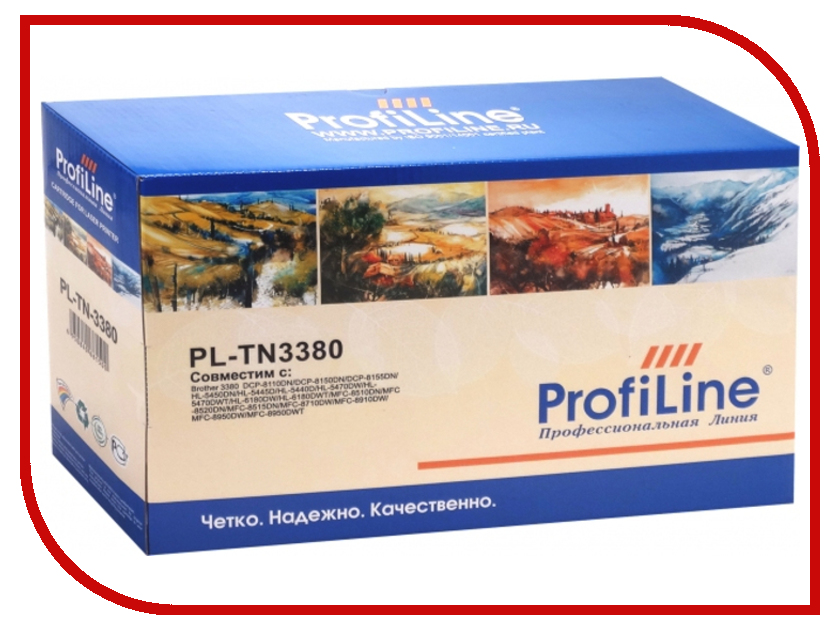  ProfiLine PL-TN-3380  Brother DCP-8110DN / 8150DN / 8155DN / HL-5450DN / 5445D / 5440D / 5470DW / 5470DWT / 6180DW / 6180DWT / MFC-8510DN / 8520