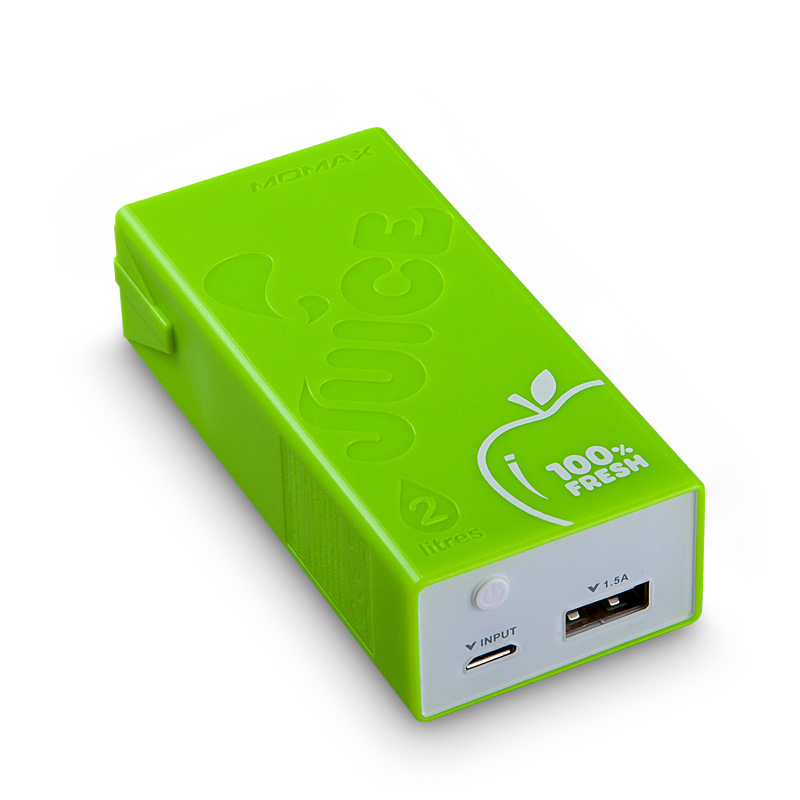  Аккумулятор MOMAX iPower Juice External 4400mAh Green