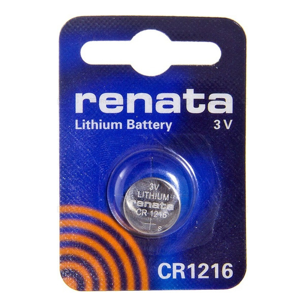  Батарейка CR1216 - Renata (1 штука)