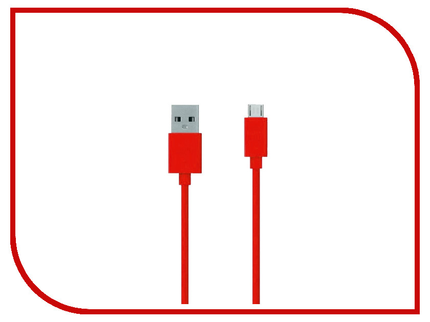 Аксессуар ZAKKA Fabric USB 2.0 - Micro USB 1m ONN2-L6RD-001 Red