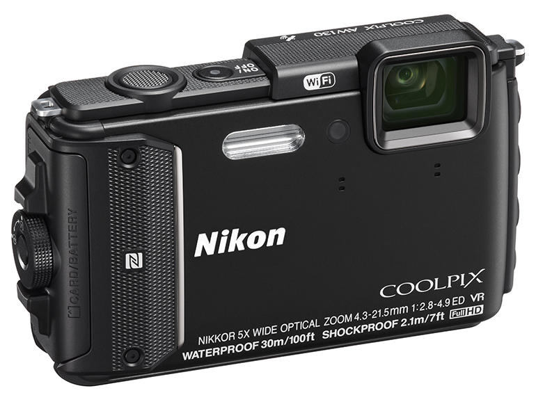 Nikon Фотоаппарат Nikon AW130 Coolpix Black