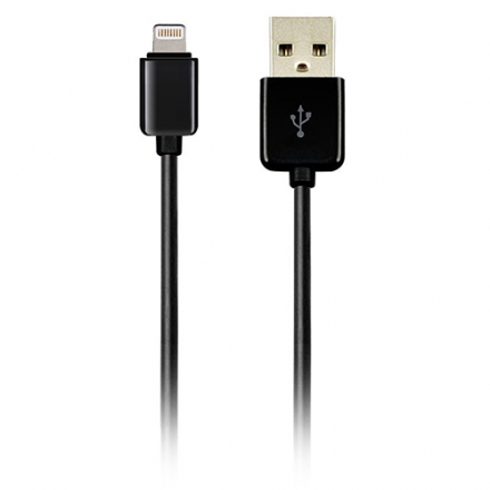  Аксессуар Henca USB to Lightning для iPhone 5 / iPad 4 / new iPod 1m Black