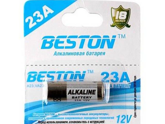  Батарейка 23A - BESTON 23A 12V (1 штука)