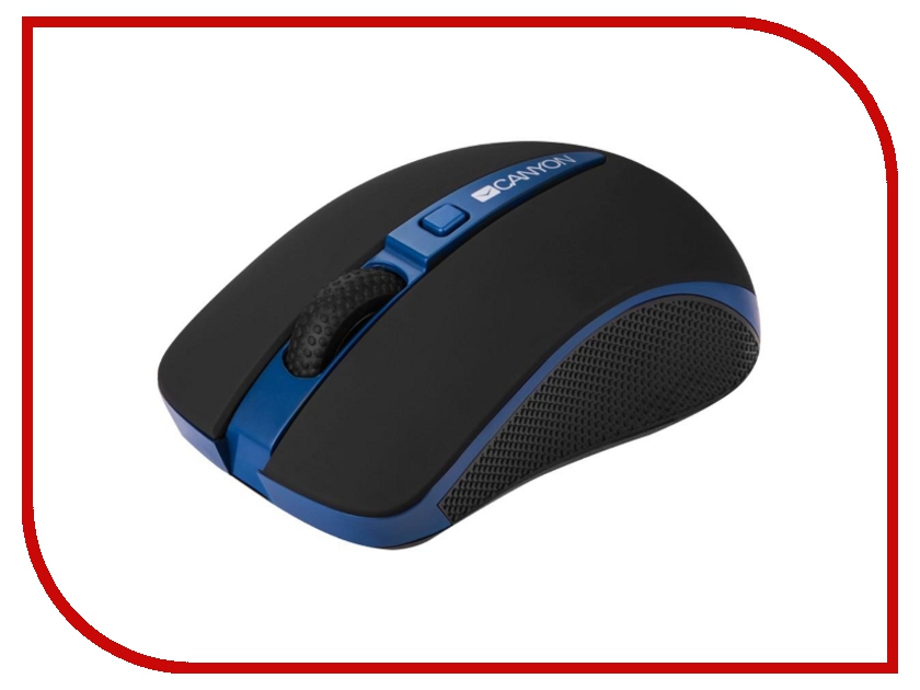 все цены на Мышь Canyon CNS-CMSW6BL USB Blue-Black онлайн