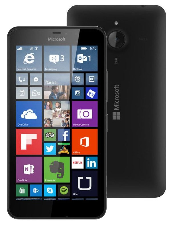 Microsoft 640 XL Lumia Dual SIM Black
