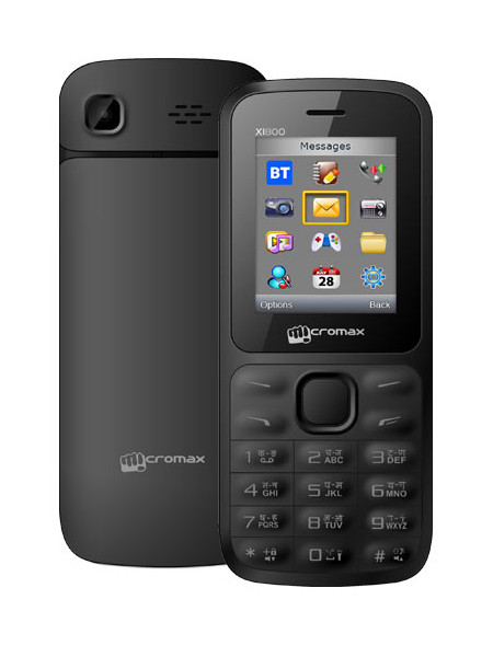 Сотовый телефон Micromax X1800 Joy Black