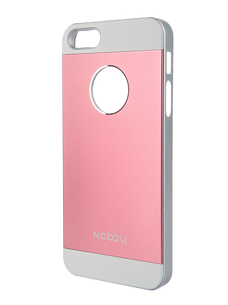  Аксессуар Чехол-накладка Nobby Practic CC-003 для iPhone 5/5S Pink