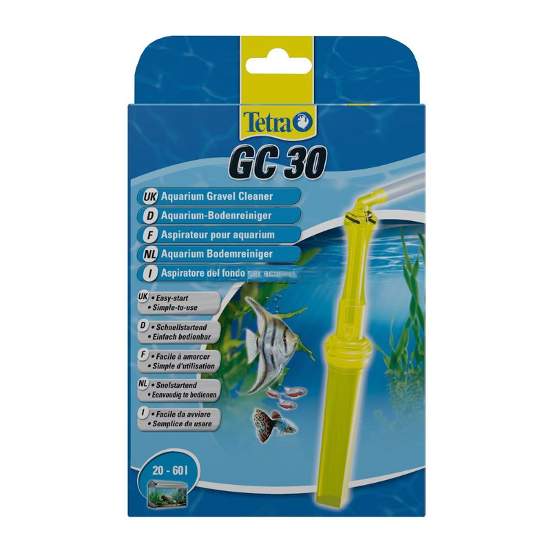  Аксессуар Tetratec GC-30 Tet-762312 - сифон для чистки аквариума 20-60 л