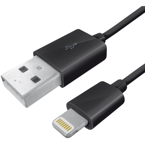  Аксессуар Henca USB to Ligthning для iPhone 5 / iPad 4 / new iPod 2m Black 12168
