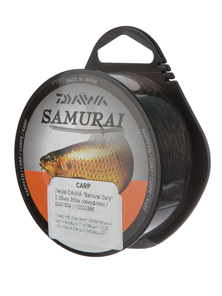  Леска Daiwa Samurai Carp 0.35mm 350m Camouflage