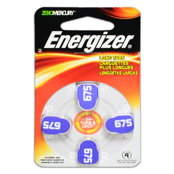 Energizer Аксессуар Energizer 675 DP-4 (4 штуки)