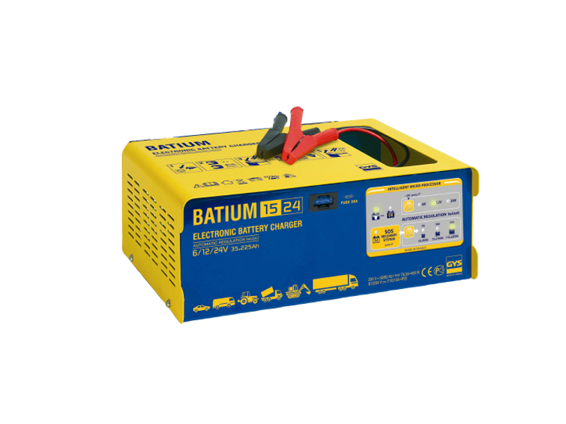  Зарядное устройство для автомобильных аккумуляторов GYS Batium 15-24