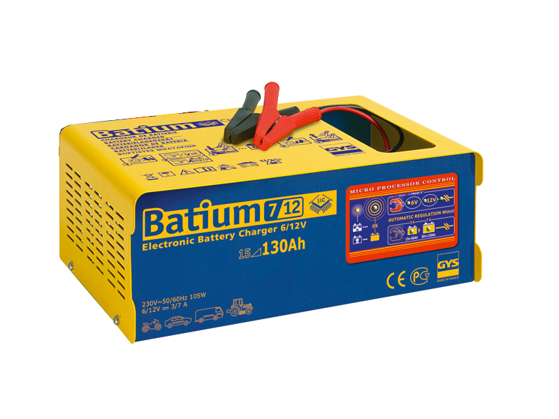  Зарядное устройство для автомобильных аккумуляторов GYS Batium 7-12