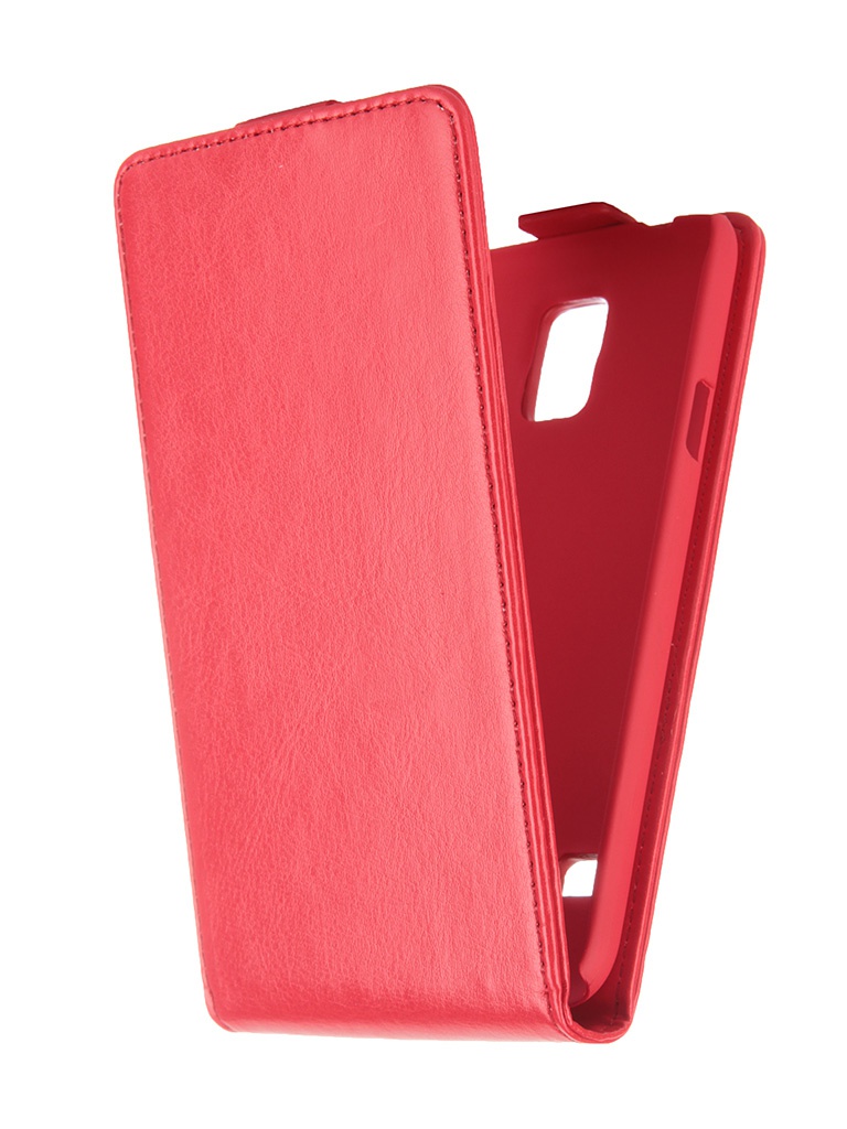  Аксессуар Чехол Samsung Galaxy S5 SkinBox Flip Red T-F-SGS5