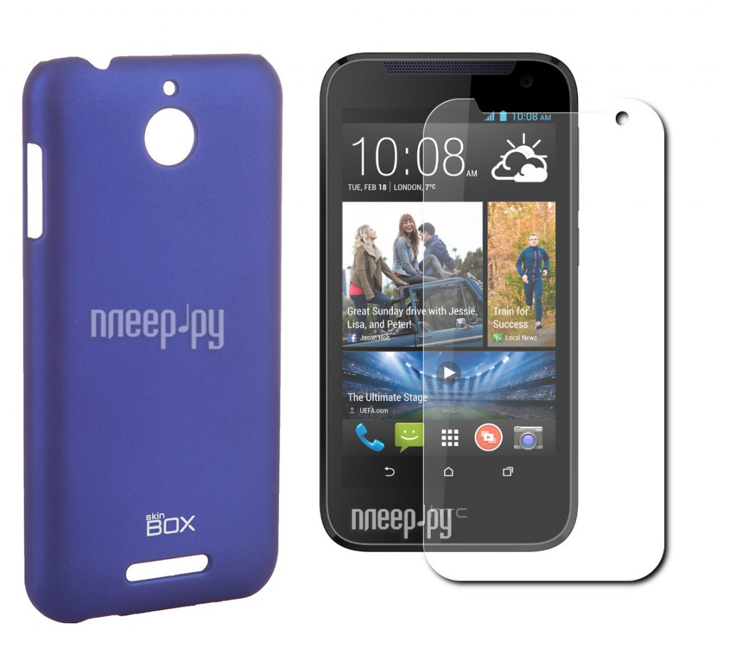  - HTC Desire 510 SkinBox 4People T-S-HD510-002 Blue +  <br>