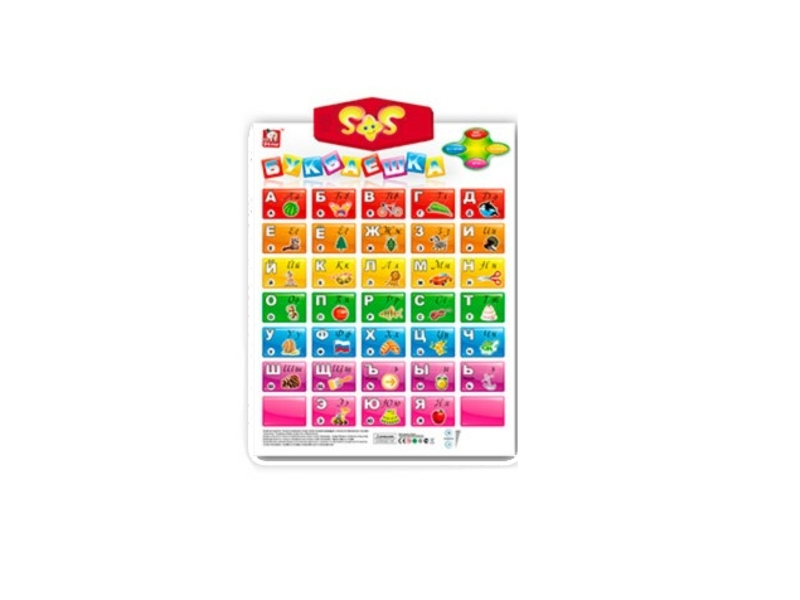 S+S toys - Звуковой плакат S+S toys Букварешка SR219A