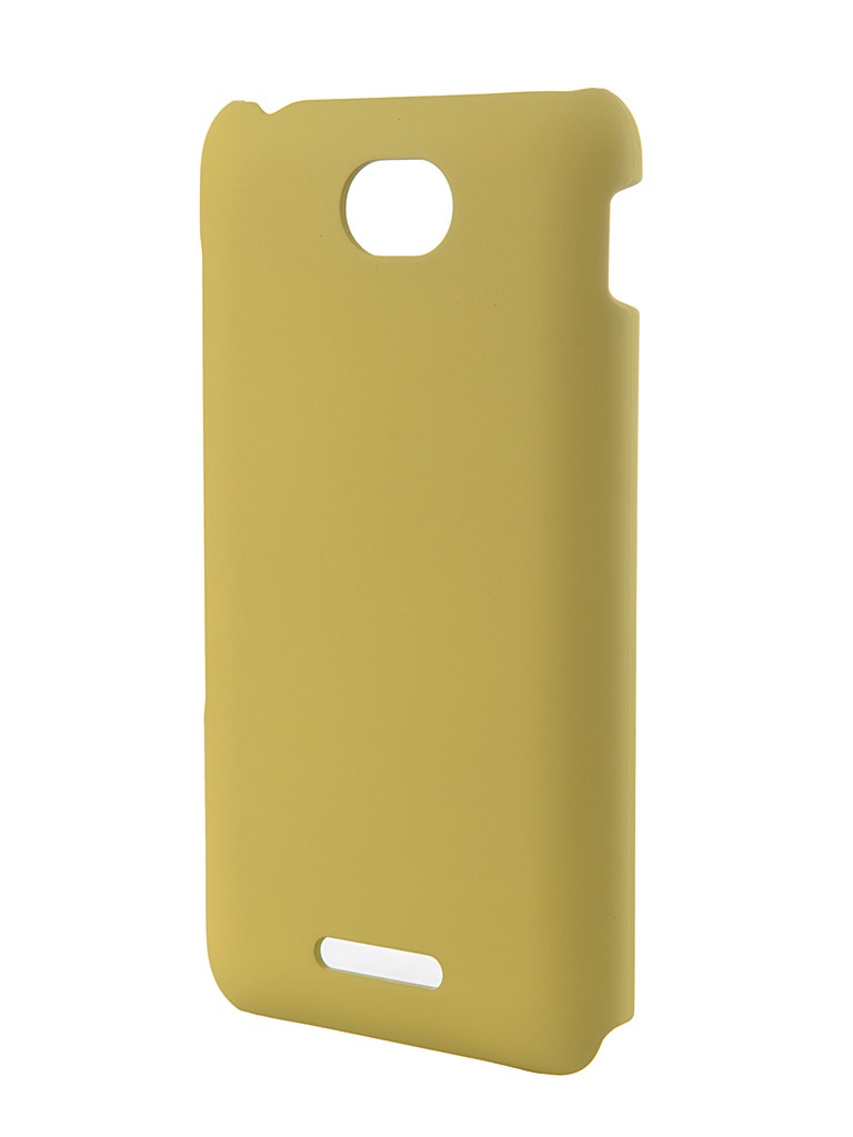 Muvit Аксессуар Чехол Sony Xperia E4 Muvit MFX Rubber Back Case Yellow SEBKC0035