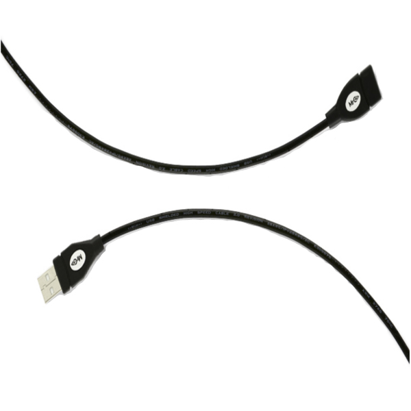  Аксессуар MrCable USB 2.0 A/M to A/F 3m Black USBUA-03.0-B