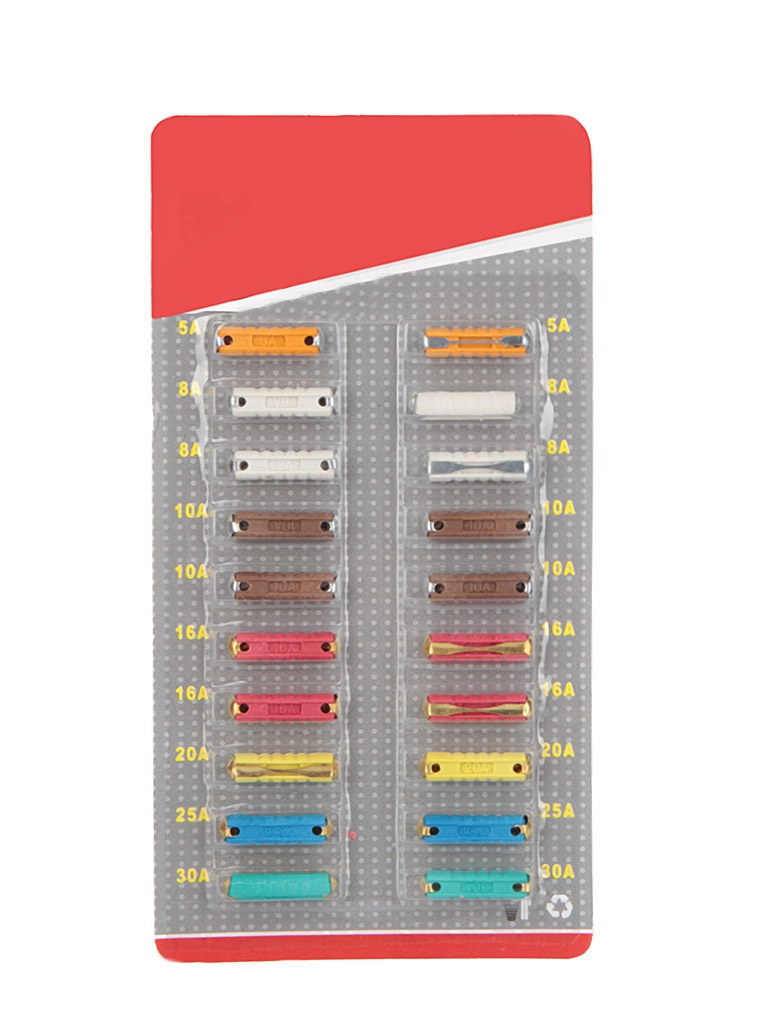  Аксессуар King Company 5А-30А HC-196 - предохранители цилиндрические