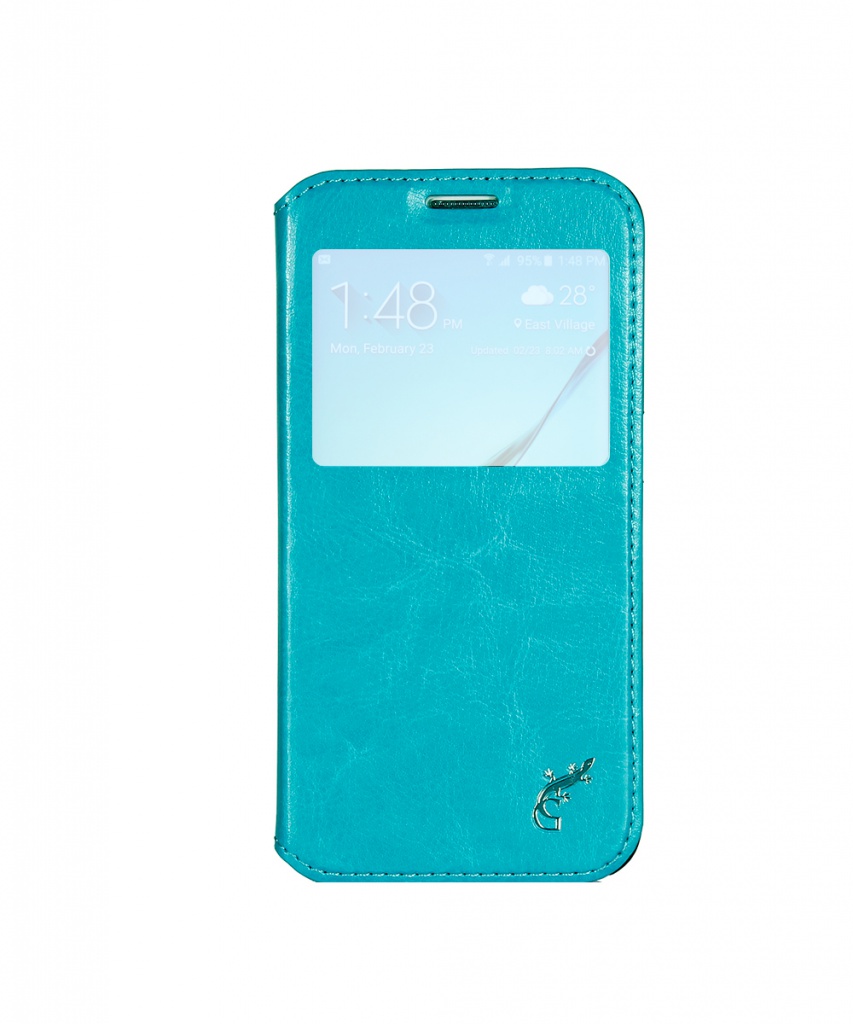  Аксессуар Чехол Samsung G920F Galaxy S6 G-Case Slim Premium Blue GG-614