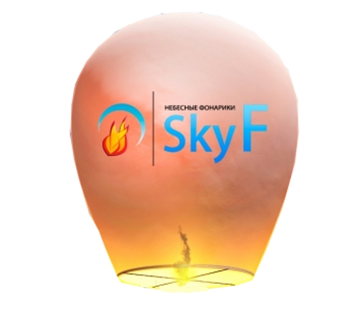  Небесный фонарик Skyf овал Orange