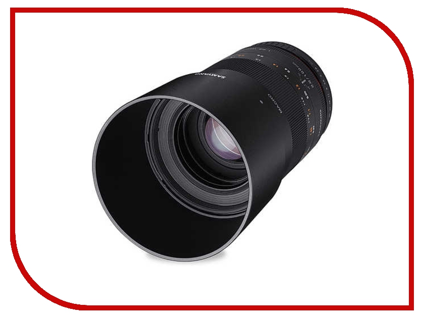  Samyang Nikon MF 100 mm F / 2.8 ED UMC Macro AE
