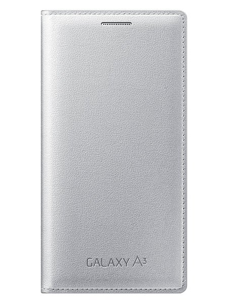 Samsung Аксессуар Чехол Samsung Galaxy A3 SM-A300 Flip Cover Silver EF-FA300BSEGRU