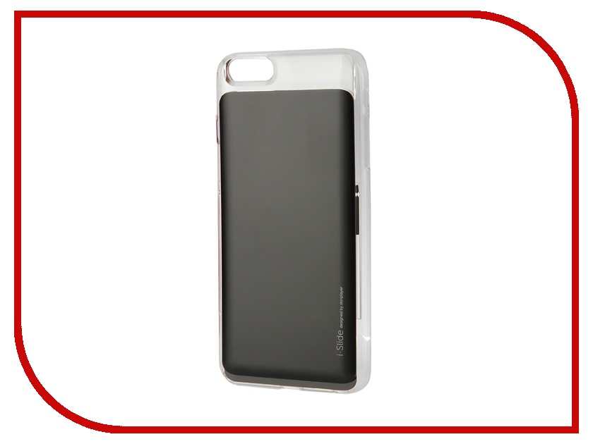 - Skinplayer i-Slide  iPhone 6 Plus Transparent-Black