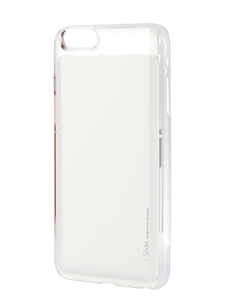  Аксессуар Клип-кейс Skinplayer i-Slide for iPhone 6 Plus Transparent-White