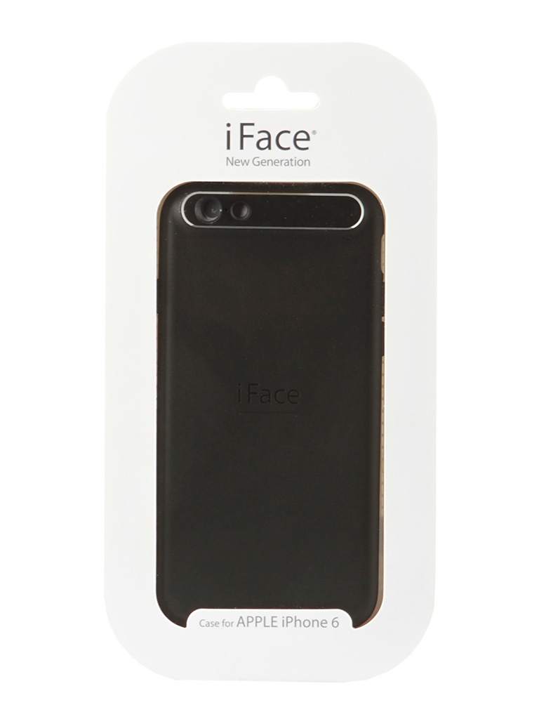  Аксессуар Чехол iFace New Generation BLACK для APPLE iPhone 6 Black