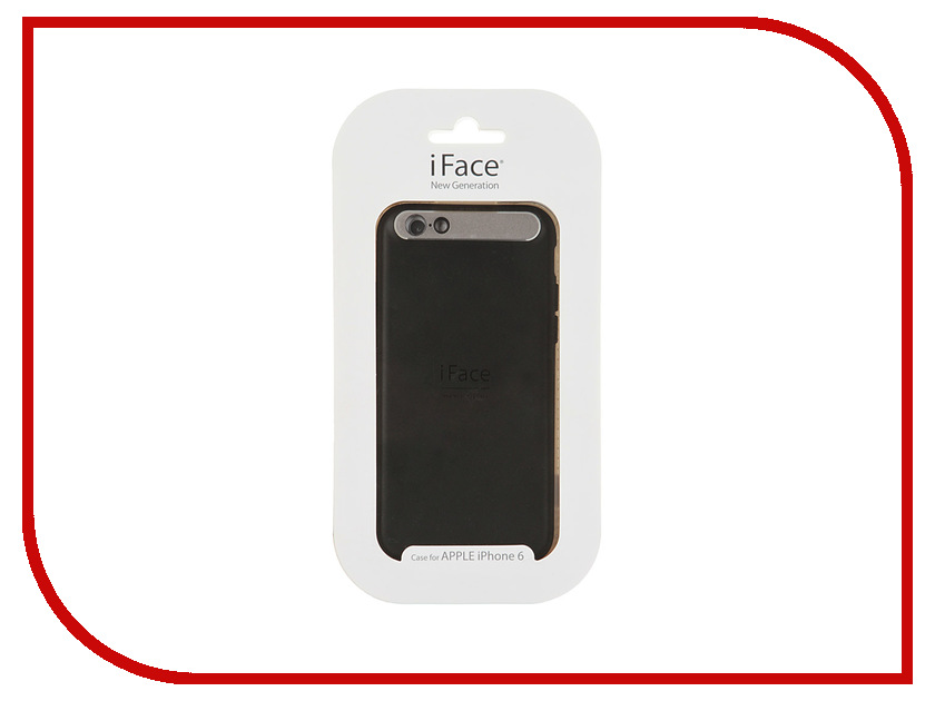 Аксессуар Чехол iFace New Generation BLACK для iPhone 6 Silver
