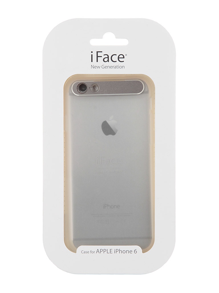  Аксессуар Чехол iFace New Generation Translucence для APPLE iPhone 6 Transparent-Silver
