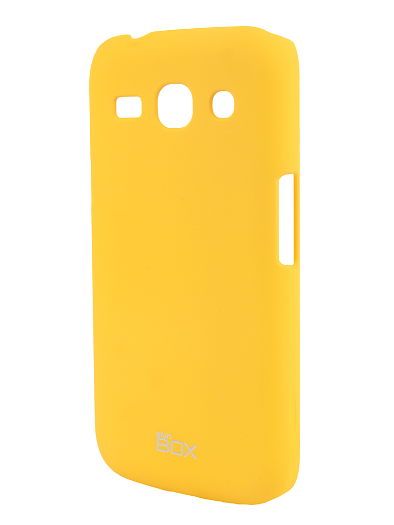  Аксессуар Чехол-накладка Samsung Galaxy Star Advance G350 SkinBox 4People Yellow T-S-SG350-002 + защитная пленка