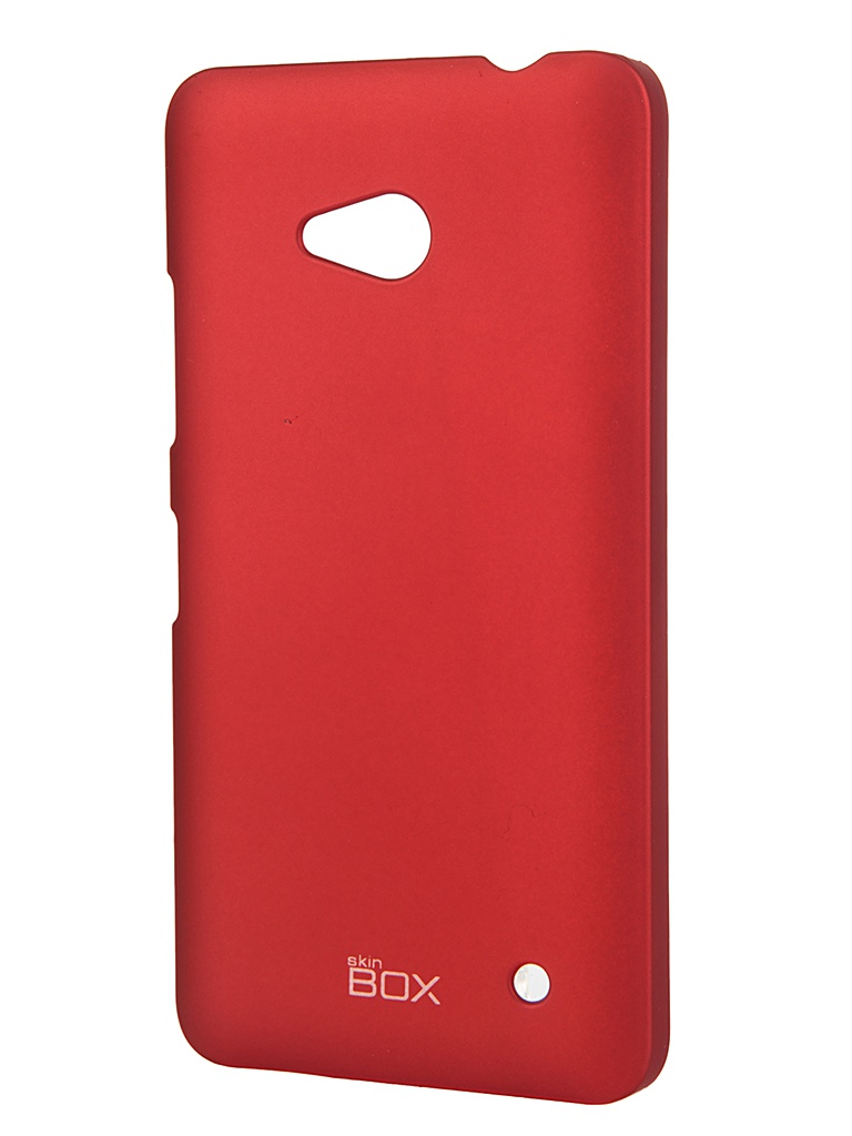  Аксессуар Чехол-накладка Microsoft Lumia 640 SkinBox Shield 4People Red T-S-ML640-002