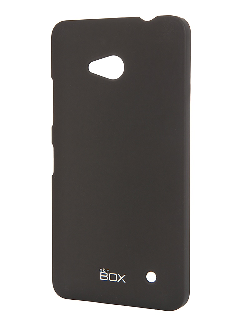  Аксессуар Чехол-накладка Microsoft Lumia 640 SkinBox Shield 4People Black T-S-ML640-002