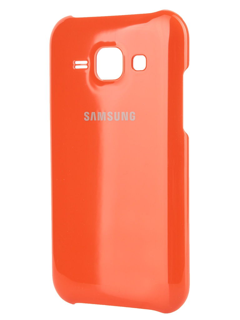Samsung Аксессуар Чехол Samsung SM-J100F Galaxy J1 Protective Cover Orange EF-PJ100BOEGRU