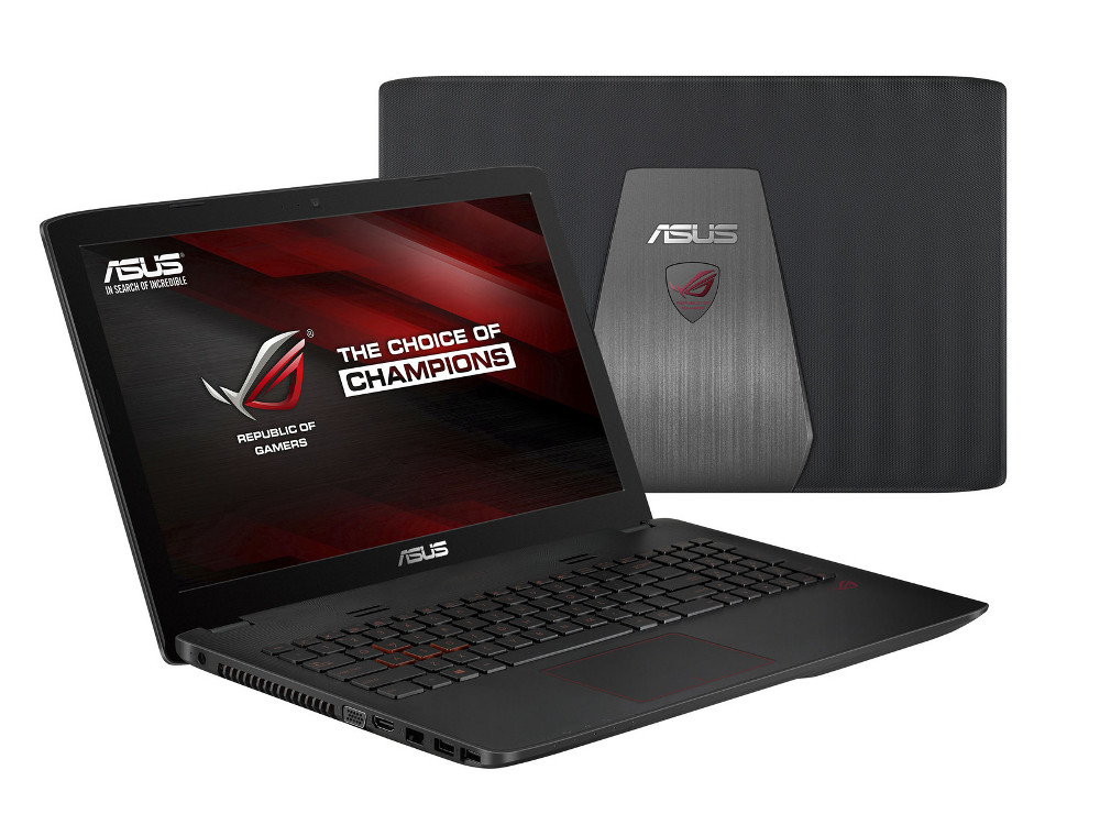 Asus Ноутбук ASUS ROG GL552JX-XO106D 90NB07Z1-M01400 (Intel Core i5-4200H 2.8 GHz/8192Mb/1000Gb/DVD-RW/nVidia GeForce GTX 950M 2048Mb/Wi-Fi/Cam/15.6/1366x768/DOS)